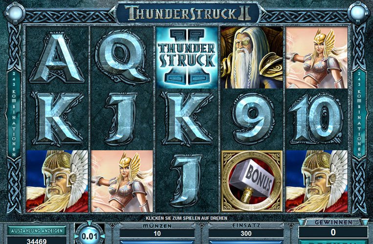Thunderstruck II-machines à sous