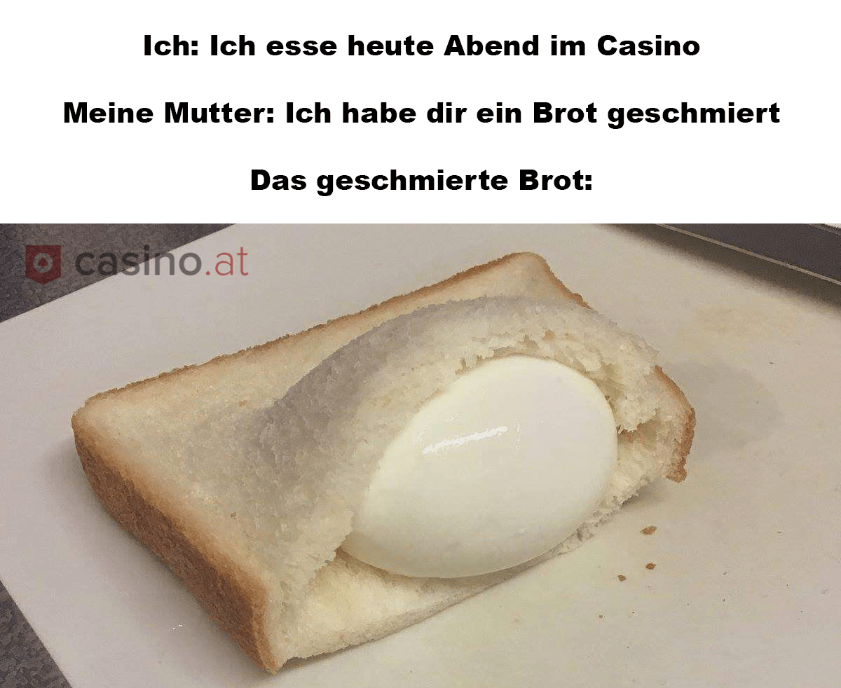 Sandwich avec oeuf ou Casino Restaurant Meme