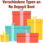 Différents types de Bonus sans dépôt
